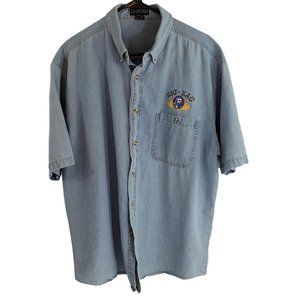 LA Loving Brand Zig-Zag Logo Shirt Sz XL